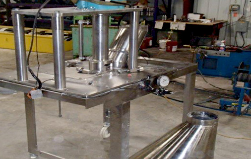 Stainless manufacturing of food equipment